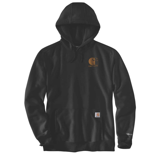 CARHARTT Sweatshirt SIGNATURE LOGO SWEATSHIRT BLACK