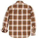 CARHARTT Shirt SNAP-FRONT PLAID SHIRT CARHARTT® BROWN