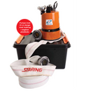 Tsurumi LSC1.4S Lavsugspumpe 1" 230V inkl. 15m slange og koblinger