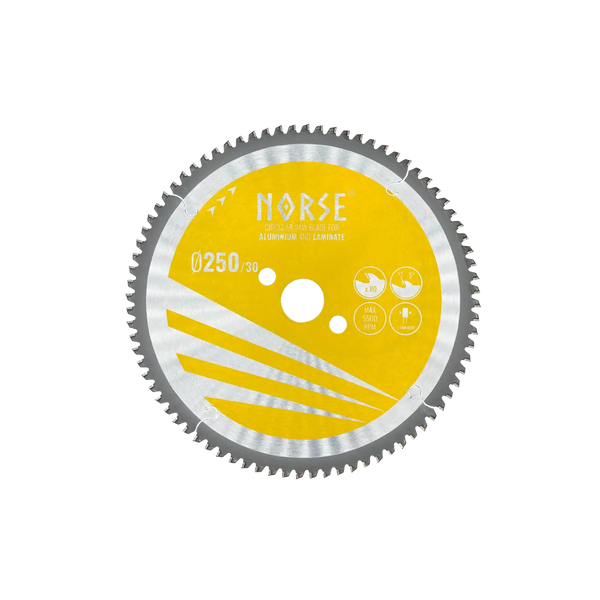 NORSE Rundsavsklinge Aluworker 250×3,2×30mm Z80