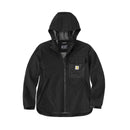 CARHARTT Jacket HOODED PACKABLE JACKET BLACK