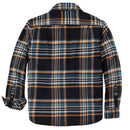 CARHARTT Shirt FLANNEL LONG-SLEEVE PLAID SHIRT BLACK