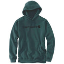 CARHARTT Sweatshirt SIGNATURE LOGO SWEATSHIRT GREENSTONE