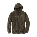 CARHARTT Logo Sweatshirt Marquette Burnished Logs Heather
