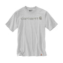 CARHARTT Relaxed Logo T-Shirt Dearborn Heather Gray/Gray