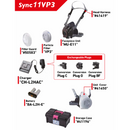 STS Turbomaske halv Sync 11 Starter Kit