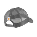 CARHARTT Kasket Twill Mesh-back Logo Patch Cap STEEL OFA
