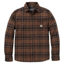 CARHARTT Hamilton Relaxed LS Plaid Shirt Red Duck