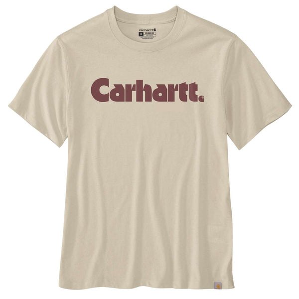 CARHARTT T-Shirt LOGO GRAPHIC T-SHIRT OAT MILK
