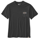CARHARTT T-Shirt POCKET SCRIPT GRAPHIC T-SHIRT BLACK