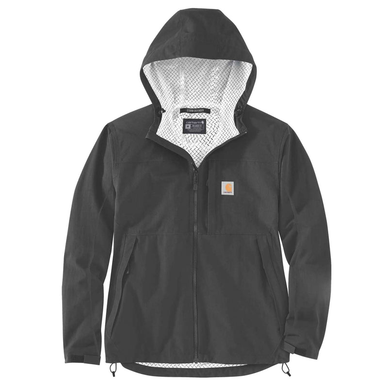 CARHARTT Jacket RELAXED FIT PACKABLE JACKET BLACK