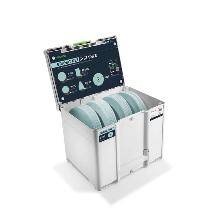 FESTOOL Slibepapir-Systainer³ D225 GR NET SYS
