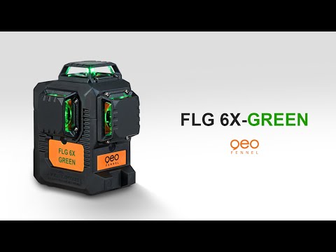 geo-FENNEL Multilinjelaser FLG 6 grøn i taske
