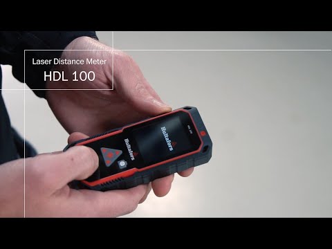 HULTAFORS Laser afstandsmåler HDL 100-S